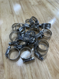 Cổ Dê Vặn Vít Inox 201 Cho Ống Từ 14-27mm