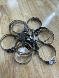 Cổ Dê Vặn Vít Inox 201 Cho Ống Từ 33-57mm