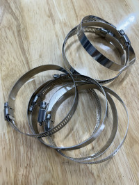 Cổ Dê Vặn Vít Inox 201 Cho Ống Từ 72-95mm