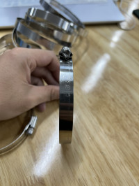 Cổ Dê Vặn Vít Inox 201 Cho Ống Từ 78-101mm