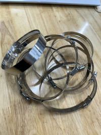 Cổ Dê Vặn Vít Inox 201 Cho Ống Từ 91-114mm