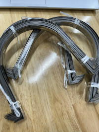 Cùm Omega Inox 304 (DN150) Ø168mm