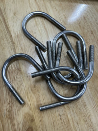 Cùm U Inox 304 DN32 M8x42-69mm