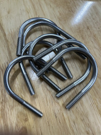 Cùm U Inox 304 DN40 M8x48-75mm