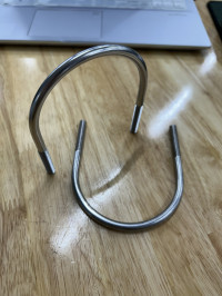 Cùm U Inox 304 DN80 M8x89-116mm