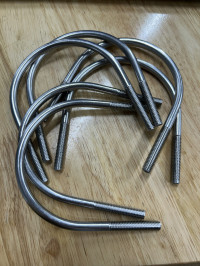 Cùm U Inox 304 DN80 M8x89-116mm