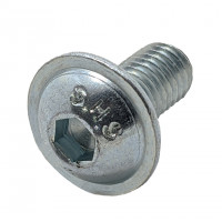Button Socket With Flange