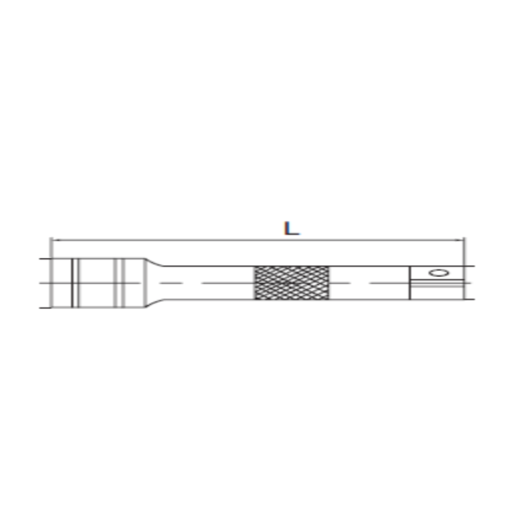 Thanh Nối Dài Dr.1/4 - 2inch Sata Sata 11903_drawing