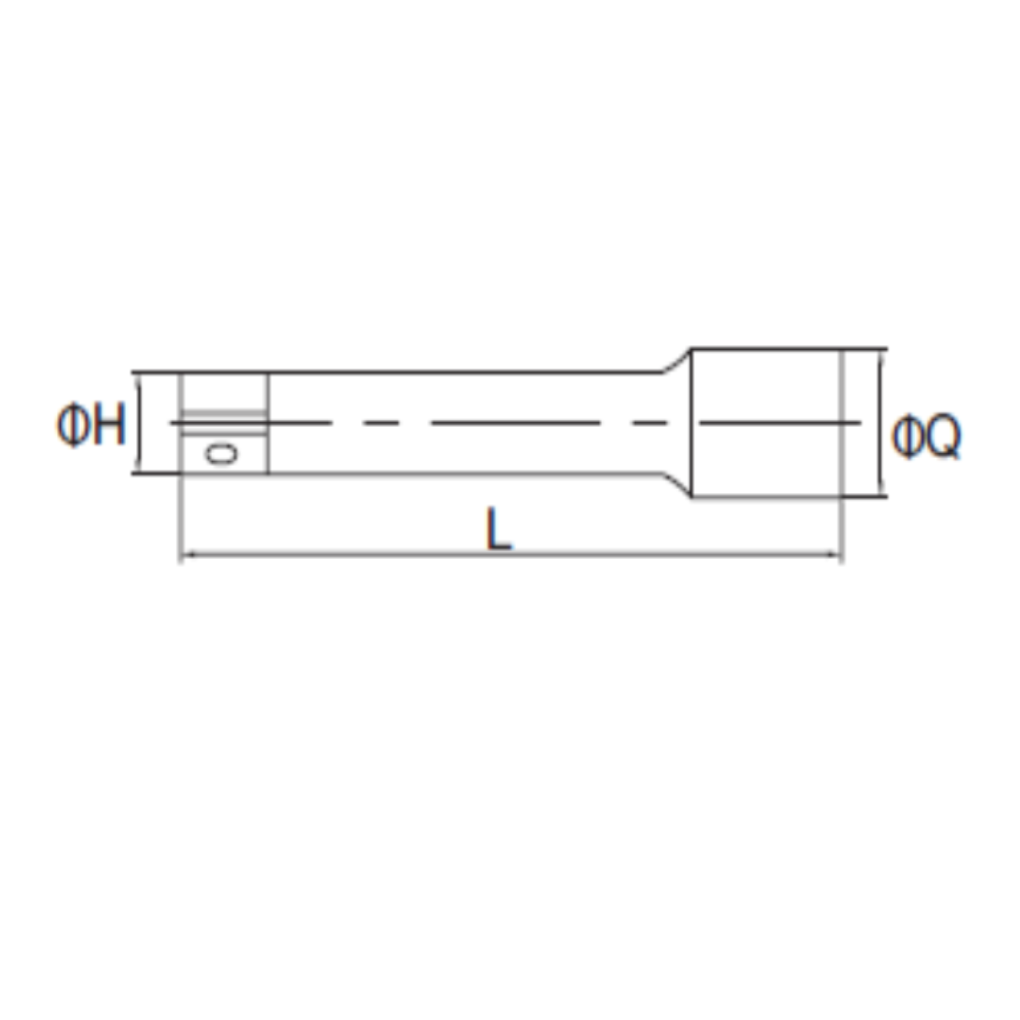 Thanh Nối Dài Dr.3/4 - 16inch Sata 16904_drawing