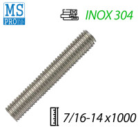 Ty Ren Inox 304 UNC 7/16-14 x 1000