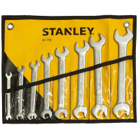 Bộ Cờ Lê 2 Đầu Miệng 8 Chi Tiết Hệ Met Stanley 87-718