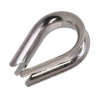 Bẹn Lót Cáp (Rope Thimble) Inox 304 D6