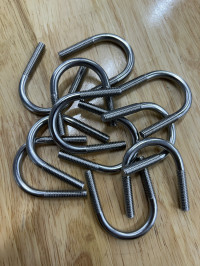 Cùm U Inox 304 DN20 M10x27-58mm