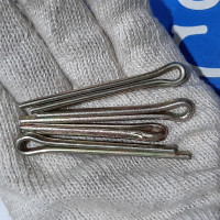 Chốt Chẻ Thép Mạ Kẽm 7 Màu (Chốt Bi) D2.5x30mm