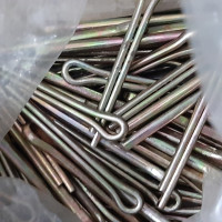 Chốt Chẻ Thép Mạ Kẽm 7 Màu (Chốt Bi) D2.5x30mm