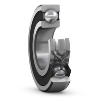Vòng Bi Cầu Rãnh Sâu SKF 6308-2RS1/C3 (40x90x23) Phốt Cao Su NBR Tiếp Xúc (Hai Bên)