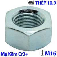 Tán Thép Mạ Kẽm Trắng Cr3+ 10.9 DIN934 M36