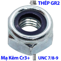 Tán Keo Thép Mạ Kẽm Trắng Cr3+ GR 2 UNC 7/8-9 (NE)