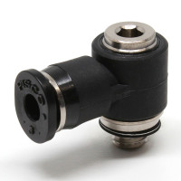 Đầu Nối Nhanh Khí Nén Dạng Cong 90° Đầu Lục Giác Chìm Ren Ngoài Pisco POL3-M5M