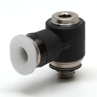 Đầu Nối Nhanh Khí Nén Dạng Cong 90° Đầu Lục Giác Chìm Ren Ngoài Pisco POL5/32-M5M