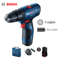 Máy khoan động lực dùng pin 12V GSB 120-LI GEN II Bosch 06019G81K0 (Máy+2 Pin+Sạc)