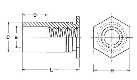 Trụ Chêm Ép Lỗ Suốt Thép Loại SO-3.5M3-10_drawing