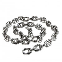 Dây xích thép xi trắng D3mm (2.8x12x30mm)