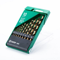 Bộ 10 Mũi Khoan Inox Chuôi Tròn Sata 52810