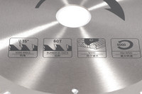 Lưỡi Cưa Gỗ Ø180×2.1×25.4×60T Sata 53612