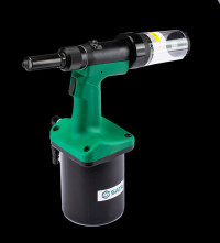 Máy Bắn Đai Ốc Thủy Lực Khí Nén Tự Mồi Nâng Cao Ø6.4 Sata 02707