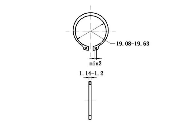 Phe Gài Trục Inox 420 DIN471 D21x1.2 (10Cái/Bịch)_drawing