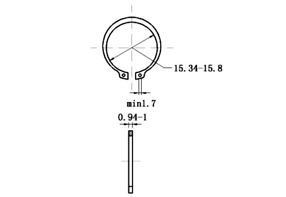 Phe Gài Trục Inox 420 DIN471 D17x1.0 (10Cái/Bịch)_drawing