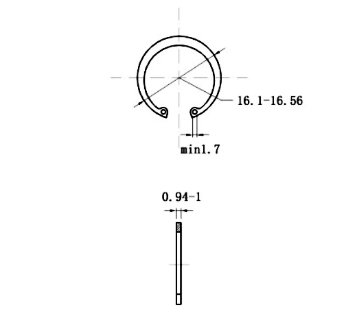 Phe Gài Lỗ Inox 420 DIN472 D15x1.0 (10Cái/Bịch)_drawing