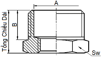 Lơ Thu Đồng MIHA 1/2"-14 (15x6xL19)_drawing