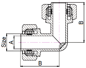 Cút Đồng Nối Ống Mềm MIHA 1/2"-14 (DN15)_drawing