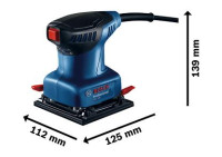 Máy Chà Nhám Vuông GSS 140 A Bosch 06012A80K2