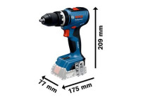 Máy Khoan Động Lực Dùng Pin GSB 18V-65 (SOLO) 18V Bosch 06019N31K2