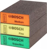 Bộ Nhóm Foam Chà Gỗ 3 Miếng - MỚI Bosch 2608901175  