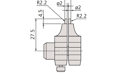 Panme đo trong cơ khí Mitutoyo 145-185 (5-30mm/0.01mm)_drawing