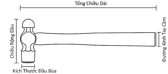 Búa Nhổ Đinh Anex No.9005_drawing