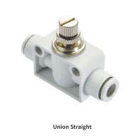 Van Tiết Lưu Khí Nén Thẳng OD 8 mm CDC MSF 08