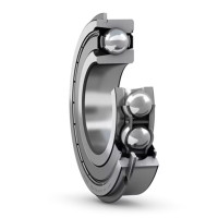 Vòng Bi Cầu Rãnh Sâu SKF 211-2ZNR (55x100x21) Nắp Chắn Thép (Hai Bên)