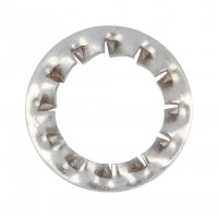 Lông Đền Răng Trong Loại J Thép Mạ Kẽm Trắng Cr3+ 4.8 DIN6798J M4