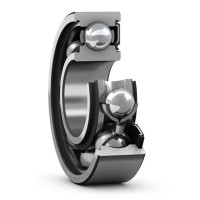 Vòng Bi Cầu Rãnh Sâu SKF 6001-RSH/C3 (12x28x8) Phốt Cao Su NBR Tiếp Xúc (Một Bên)