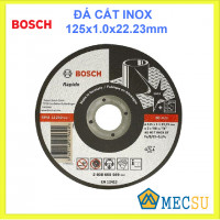 Đá cắt Inox 125x1.0x22.2mm Bosch 2608600549