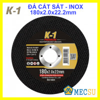 Đá Cắt Sắt, Inox K1 (Màu Đen) 180x2.0x22.2mm C180D