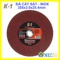 Đá Cắt Sắt, Inox K1 (Màu Đỏ) 355x3.0x25.4mm C355R