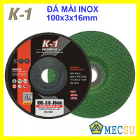 Đá Mài Inox K1 (Màu Xanh) 100x3x16mm M100X3