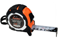 Thước cuộn thép nền trắng 5mx25mm Asaki AK-2779