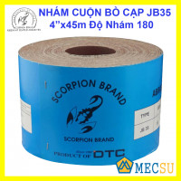 Nhám Cuộn Bò Cạp SCORPION Mềm JB35 4"x45m Độ Nhám 180